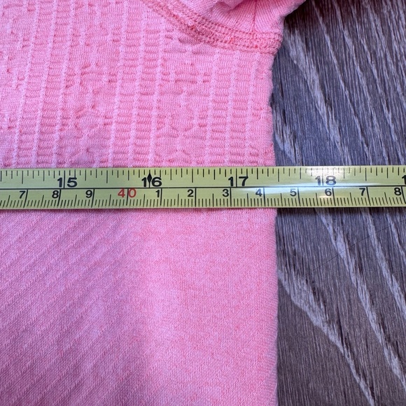 Athleta Power Down Primaloft Pullover Top Coral Pink Size Large NWT - Picture 12 of 13